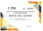 Çocuk Gelişim Uzmanı Merve Sarıyar Çocuk Gelişim Uzmanı sertifikası