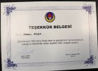 Dt. Hakan Azap Diş Hekimi sertifikası