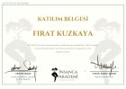 Psk. Dan. Fırat Kuzkaya Psikolojik Danışman sertifikası