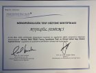 Uzm. Psk. Ayşegül Semerci Psikoloji sertifikası