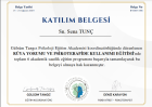 Klinik Psikolog  Sena Tunç Psikoloji sertifikası