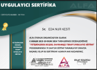 Psk. Dan. Eda Nur Kesti Psikolojik Danışman sertifikası