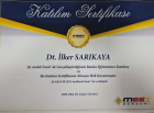 Dt. İlker Sarikaya Diş Hekimi sertifikası