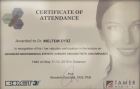 Uzm. Dr. Dt. Meltem Eyici Tanrıverdi Periodontoloji (Dişeti Hastalıkları) sertifikası