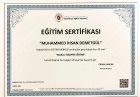 Psk. Muhammed İhsan Demetgül Psikoloji sertifikası