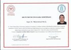 Dr. Muhammad Keliç Geleneksel ve Tamamlayıcı Tıp sertifikası