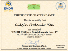 Uzm. Kl. Psk. Gülçin Özdemir Yön Psikoloji sertifikası
