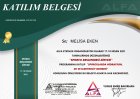 Uzm. Dyt. Melisa Eken Diyetisyen sertifikası