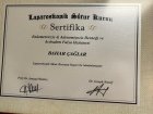 Op. Dr. Bahar Çağlar Kadın Hastalıkları ve Doğum sertifikası
