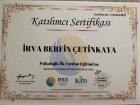 Psk. İrva Berfin Çetinkaya Psikoloji sertifikası
