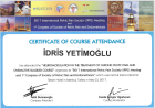 Op. Dr. İdris Yetimoğlu Kadın Hastalıkları ve Doğum sertifikası