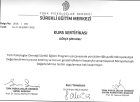 Uzm. Psk. Gökçe Şirvanlı Psikoloji sertifikası
