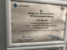 Dyt. Gülce Özyürekin Diyetisyen sertifikası