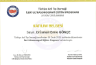 Op. Dr. İsmail Emre Gökce Genel Cerrahi sertifikası