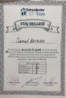 Psk. Dan. Samed Bayram Psikolojik Danışman sertifikası