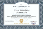 Uzm. Dr. Özlem Bayır Çocuk Sağlığı ve Hastalıkları sertifikası