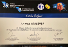 Dr. Öğr. Üyesi Ahmet Atasever Genel Cerrahi sertifikası