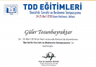 Uzm. Dyt. Güler Tosunbayraktar Diyetisyen sertifikası