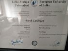 Uzm. Kl. Psk. Burak Gündoğan Klinik Psikolog sertifikası