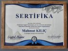 Dt. Mahmut Kılıç Diş Hekimi sertifikası