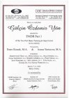 Uzm. Kl. Psk. Gülçin Özdemir Yön Psikoloji sertifikası