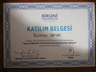 Dyt. Bilgesu Beyde Diyetisyen sertifikası