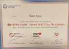 Uzm. Dr. Taner Kaya Dahiliye - İç Hastalıkları sertifikası