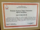 Op. Dr. Bahar Çağlar Kadın Hastalıkları ve Doğum sertifikası