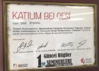 Dt. Gazi Başkan Diş Hekimi sertifikası