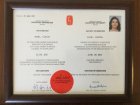 Uzm. Dr. Emel Gürün Derya Psikiyatri sertifikası