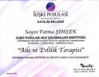 Uzm. Kl. Psk. Fatma Şimşek Psikoloji sertifikası