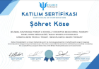 Psk. Şöhret Köse Psikoloji sertifikası