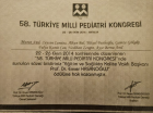 Prof. Dr. Ayşe Berna Anıl Çocuk Sağlığı ve Hastalıkları sertifikası