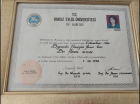 Dr. Arzu Kurtoğlu Pratisyen Hekimlik sertifikası