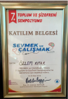 Psk. Dan. Özlem Kıyak Psikolojik Danışman sertifikası
