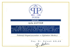Uzm. Kl. Psk. Aylin Şanver Aydın Psikoloji sertifikası