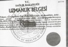 Op. Dr. Seda Tamsoy Atlıman Kadın Hastalıkları ve Doğum sertifikası