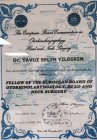 Prof. Dr. Yavuz Selim Yıldırım Kulak Burun Boğaz hastalıkları - KBB sertifikası