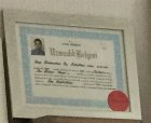Op. Dr. Hakan Yüzer Göz Hastalıkları sertifikası