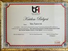 Dt. Taha Tanrıverdi Diş Hekimi sertifikası
