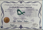 Fzt. Nur Yakar Yegin Fizyoterapi sertifikası
