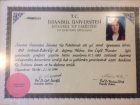 Op. Dr. Leyla Kandur Göz Hastalıkları sertifikası