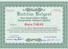Uzm. Kl. Psk. Beyza Takan Psikoloji sertifikası