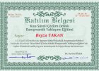 Uzm. Kl. Psk. Beyza Takan Psikoloji sertifikası