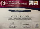 Op. Dr. Gayem İnayet Turgay Kadın Hastalıkları ve Doğum sertifikası