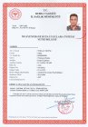 Dr. Turgay Sevinç Geleneksel ve Tamamlayıcı Tıp sertifikası