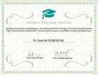 Prof. Dr. Seyit Ali Gümüştaş Ortopedi ve Travmatoloji sertifikası