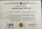 Uzm. Dt. Emine  Betül Yavuz Diş Hekimi sertifikası