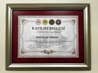 Op. Dr. Nur Betül Tekiner Kadın Hastalıkları ve Doğum sertifikası