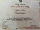 Uzm. Kl. Psk. Hasan Arslan Psikoloji sertifikası